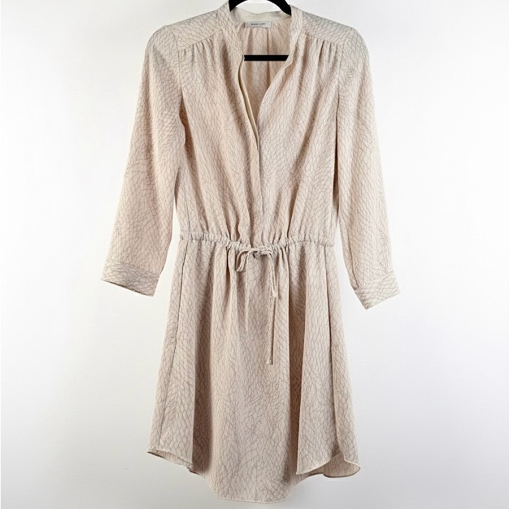 Aritzia Babaton Bennett Dress | Size XS | Light Pink | Drawstring Waist